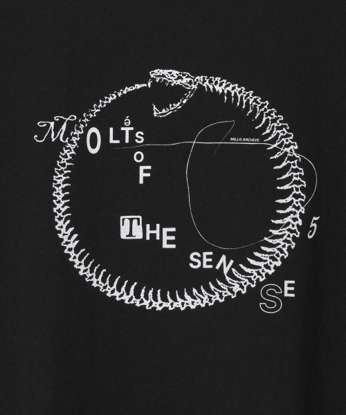Millo Archive（ミロ アーカイブ）の「モルツオブザセンス Tシャツ [ブラック]（Tシャツ/カットソー・メンズ・その他・LARGE/X-LARGE/MEDIUM）」の3枚目の写真