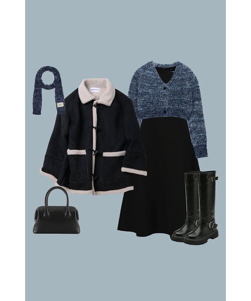 ARTID(アルティーダ)の「フレアスリーブレスロングワンピース_BLACK(ワンピース・レディース・ブラック・SMALL/MEDIUM)」の5枚目の写真