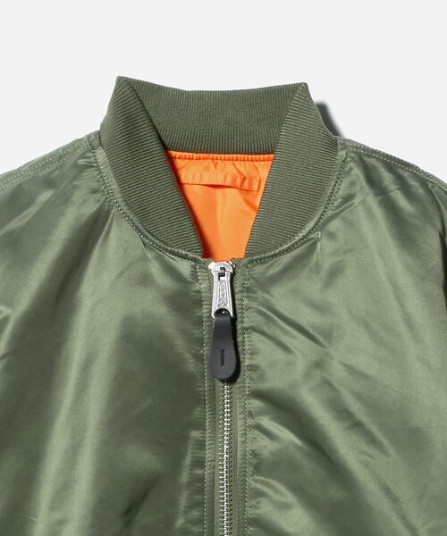 Alpha Industries（アルファインダストリーズ）の「＜ALPHA INDUSTRIES＞MA-1 CORE ジャケット ブルゾン（その他アウター・メンズ・ブラック/オリーブ・L）」の11枚目の写真