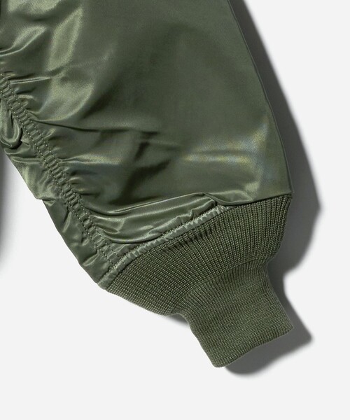 Alpha Industries（アルファインダストリーズ）の「＜ALPHA INDUSTRIES＞MA-1 CORE ジャケット ブルゾン（その他アウター・メンズ・ブラック/オリーブ・L）」の12枚目の写真