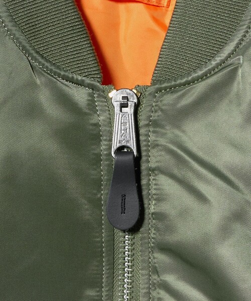 Alpha Industries（アルファインダストリーズ）の「＜ALPHA INDUSTRIES＞MA-1 CORE ジャケット ブルゾン（その他アウター・メンズ・ブラック/オリーブ・L）」の13枚目の写真