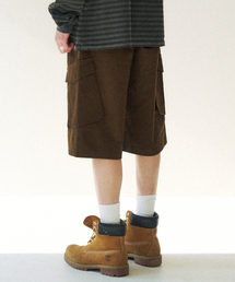 SLOWACID（スローアシッド）の「アウトポケットバミューダカーゴコットンショーツ[ブラウン]（その他パンツ）」