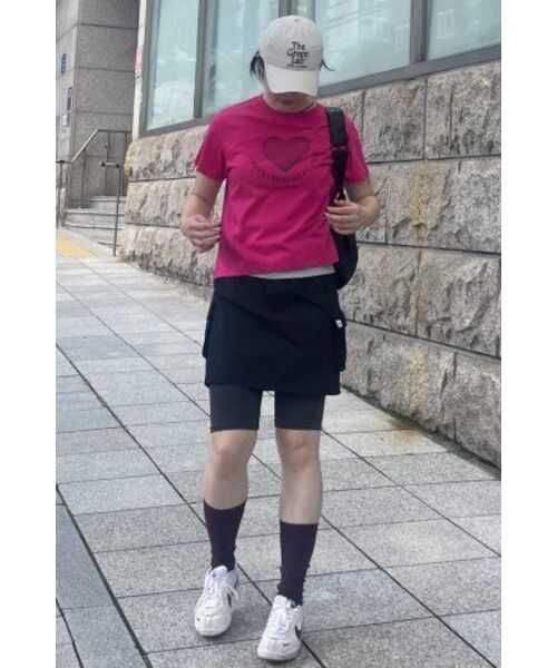 THE GREEN LAB（ザグリーンラボ）の「ハートプラネット1 グラフィック半袖Tシャツ [ピンク]（Tシャツ/カットソー・レディース・その他・FREE）」の14枚目の写真