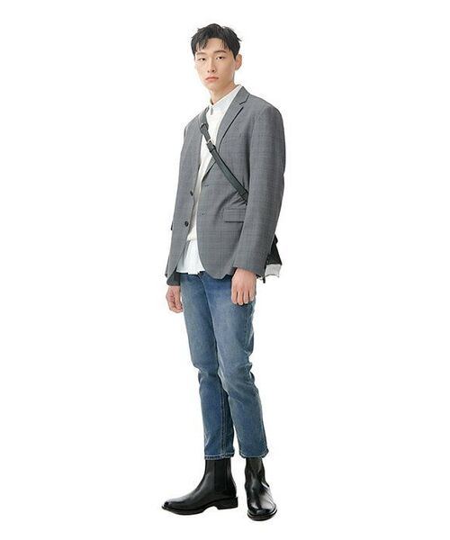 MUSINSA STANDARD（ムシンサスタンダード）の「スリムクロップデニムパンツ[ライトインディゴ]（デニムパンツ・メンズ・その他・29/32/30/31/26/27/28/33/34/36）」の12枚目の写真