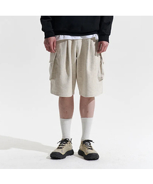 XERO（ゼロ）の「Deep One Tuck Cargo Sweat Shorts [4 Colors]（その他パンツ）」