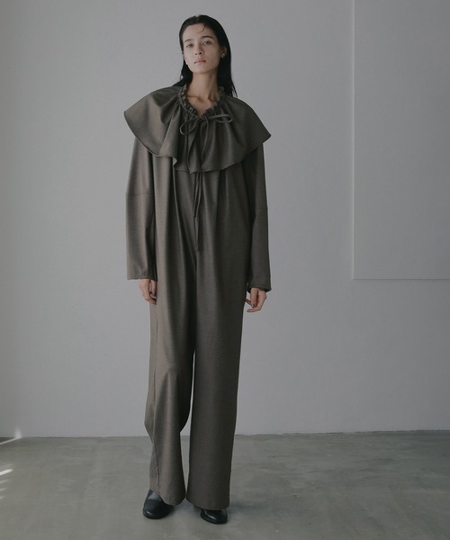 セール】RAFFLE COLLAR ALL IN ONE（つなぎ/オールインワン）｜MANOF