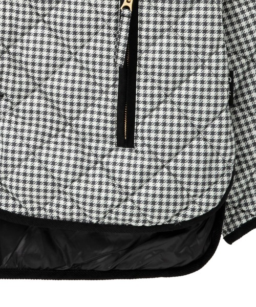 LOGEMENT DE CLAIRE(ロジュモンドクレール)の「【Gymphlex/ジムフレックス】 QUILT DOWN COLLARLESS JACKET(ダウンジャケット/コート・レディース・チェック・FREE)」の5枚目の写真