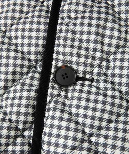 LOGEMENT DE CLAIRE(ロジュモンドクレール)の「【Gymphlex/ジムフレックス】 QUILT DOWN COLLARLESS JACKET(ダウンジャケット/コート・レディース・チェック・FREE)」の7枚目の写真