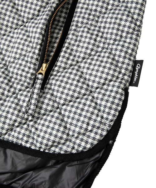 LOGEMENT DE CLAIRE(ロジュモンドクレール)の「【Gymphlex/ジムフレックス】 QUILT DOWN COLLARLESS JACKET(ダウンジャケット/コート・レディース・チェック・FREE)」の8枚目の写真