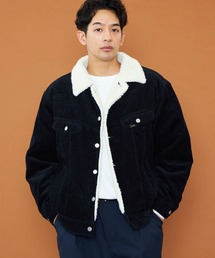 リー ブラックデニムボア」に該当するLee｜リーのジャケット/アウター