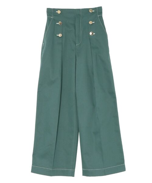 Dickies(ディッキーズ)の「【Dickies別注】マリンタックワイドパンツ(その他パンツ・レディース・ベージュ/ネイビー/ダークブラウン/ダークグリーン・SMALL/MEDIUM)」の21枚目の写真