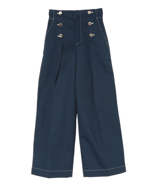 Dickies(ディッキーズ)の「【Dickies別注】マリンタックワイドパンツ(その他パンツ・レディース・ベージュ/ネイビー/ダークブラウン/ダークグリーン・SMALL/MEDIUM)」の22枚目の写真