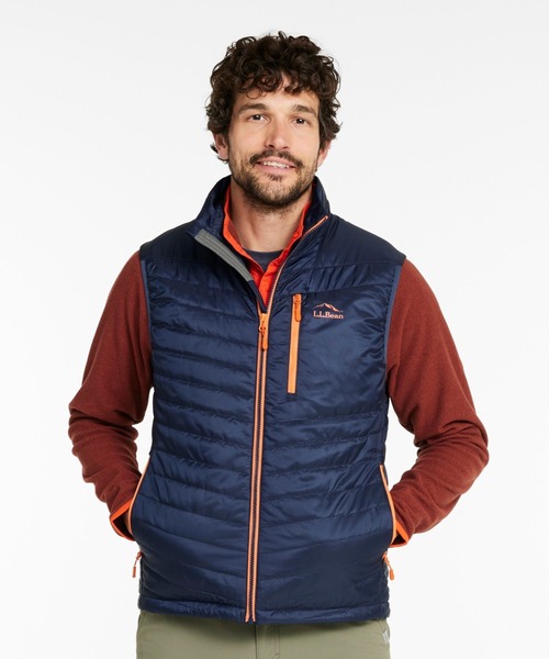 L.L.Bean(エルエルビーン)の「プリマロフト・パッカウェイ・ベスト 米国フィット・レギュラー(ベスト・メンズ・ダークネイビー/ブラック/グリーン・LARGE/MEDIUM/SMALL)」の4枚目の写真