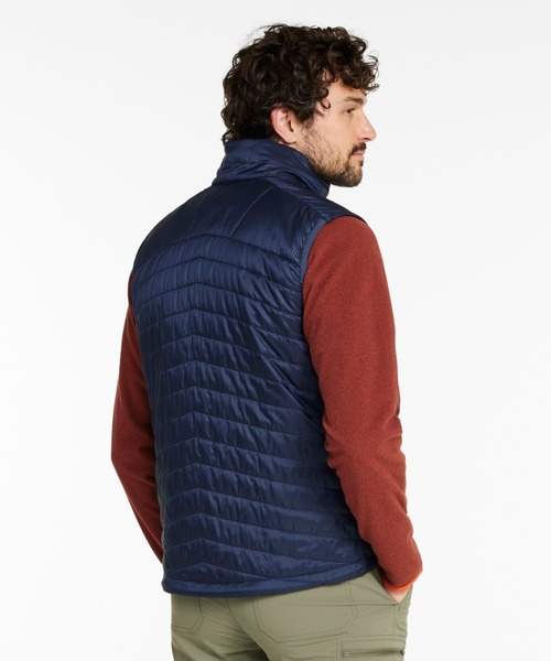 L.L.Bean(エルエルビーン)の「プリマロフト・パッカウェイ・ベスト 米国フィット・レギュラー(ベスト・メンズ・ダークネイビー/ブラック/グリーン・LARGE/MEDIUM/SMALL)」の5枚目の写真