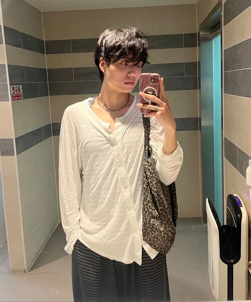 MUCENT（ムセント）の「カルレットワイドカーゴデニムパンツ (2カラー)（デニムパンツ・レディース・ネイビー/ブラック・S/M/L/XL/2XL）」の12枚目の写真