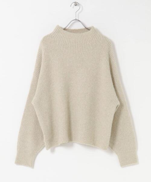 ITEMS URBANRESEARCH（アイテムズ アーバンリサーチ）の「フワフワボトルネックニット（ニット/セーター・レディース・チャコールグレー/ライトベージュ/イエロー系その他/パープル・FREE）」の22枚目の写真