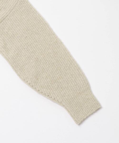 ITEMS URBANRESEARCH（アイテムズ アーバンリサーチ）の「フワフワボトルネックニット（ニット/セーター・レディース・チャコールグレー/ライトベージュ/イエロー系その他/パープル・FREE）」の21枚目の写真