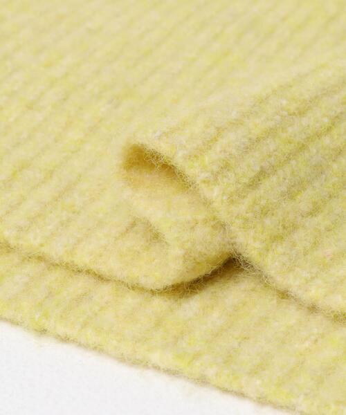 ITEMS URBANRESEARCH（アイテムズ アーバンリサーチ）の「フワフワボトルネックニット（ニット/セーター・レディース・チャコールグレー/ライトベージュ/イエロー系その他/パープル・FREE）」の18枚目の写真