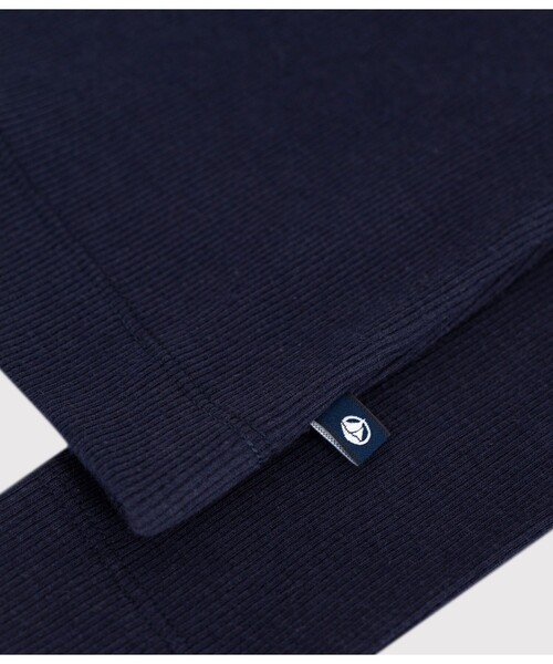 PETIT BATEAU(プチバトー)の「長袖Tシャツ(Tシャツ/カットソー・レディース・ネイビー/オフホワイト・XX-SMALL/X-SMALL/SMALL/MEDIUM)」の7枚目の写真