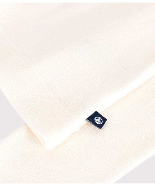 PETIT BATEAU(プチバトー)の「長袖Tシャツ(Tシャツ/カットソー・レディース・ネイビー/オフホワイト・XX-SMALL/X-SMALL/SMALL/MEDIUM)」の9枚目の写真
