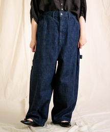 Brocante | [Brocante / ブロカント] 10oz甘織デニム デフォルメパントルパンツ(デニムパンツ)