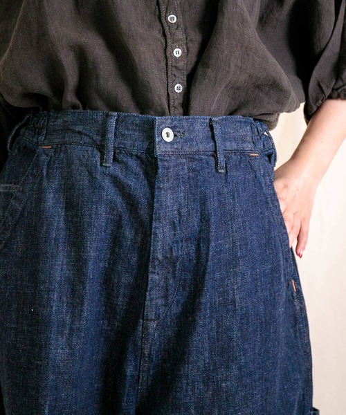 Brocante（ブロカント）の「[Brocante / ブロカント] 10oz甘織デニム デフォルメパントルパンツ（デニムパンツ・レディース・ワンウォッシュ・2/1）」の14枚目の写真