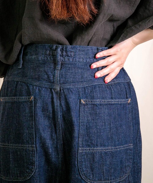 Brocante（ブロカント）の「[Brocante / ブロカント] 10oz甘織デニム デフォルメパントルパンツ（デニムパンツ・レディース・ワンウォッシュ・2/1）」の15枚目の写真