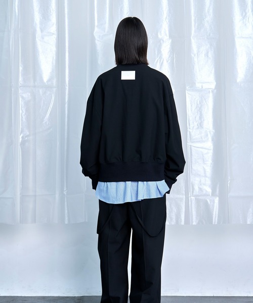 Nora Lily(ノラリリー)の「【Nora Lily】Cocoon Silhouette Jacket(ブルゾン・メンズ・グレー/ネイビー/ブラック・FREE)」の17枚目の写真