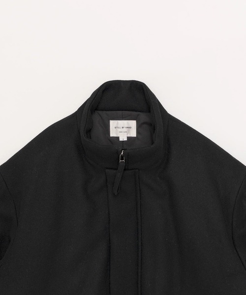 ジャケット・アウター 25AW STILL BY HAND Padded Wool Blouson 25AW》【STILL BY HAND】PADDED WOOL BLOUSON スティルバイハンド