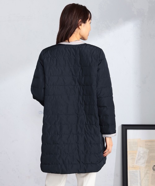 GALLORIA（ギャローリア）の「中綿ロングコート（その他アウター・レディース・ブラック/ネイビー・S/M/LL/L）」の8枚目の写真