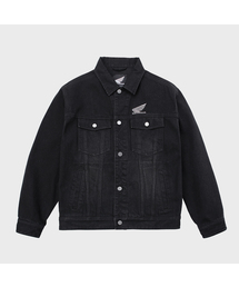 Vintage Old Denim Jacket Black