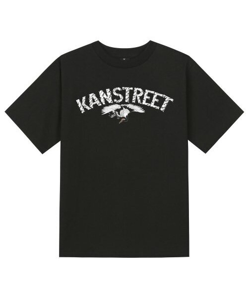 KAN6312(カン6312)の「KTB0173 レタリング吉兆半袖Tシャツ - ブラック(Tシャツ/カットソー・メンズ・その他・LARGE/X-LARGE/SMALL/MEDIUM)」の1枚目の写真