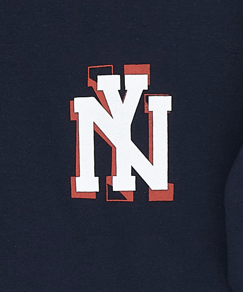 PAPERBOY(ペーパーボーイ)の「NYシンプルロゴスウェットシャツ-ネイビー(スウェット・レディース・その他・LARGE/X-LARGE/SMALL/MEDIUM)」の8枚目の写真