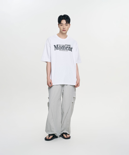 SLOW RECORD HOUSE（スローレコードハウス）の「パラシュートフレアパンツ_グレー（スウェットパンツ・レディース・その他・LARGE/MEDIUM）」の10枚目の写真