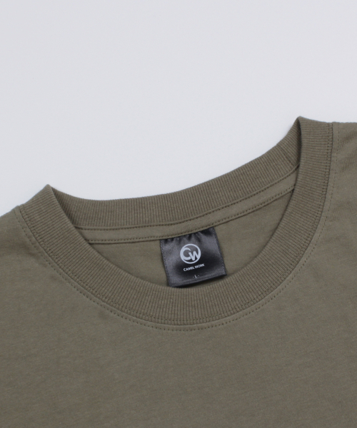 CAMEL WORK(キャメルワーク)の「スタンダードポケット半袖Tシャツ(カーキ)(Tシャツ/カットソー・メンズ・その他・X-LARGE/LARGE/MEDIUM)」の4枚目の写真