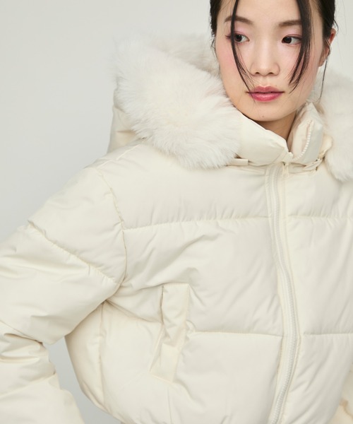 入荷now 安全 ✽mimoza✽ 【新品】Feroux フード付きダウンジャケット 入荷now 安全 ✽mimoza✽ 【新品】Feroux フード付きダウンジャケット