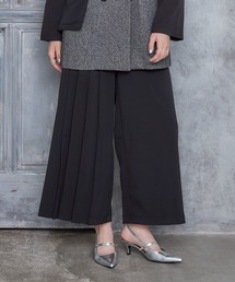 Cepica | ハーフプリーツパンツ(スラックス)