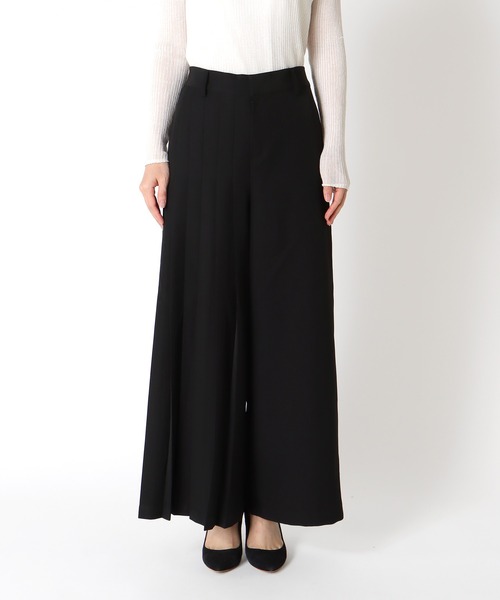 Cepica（セピカ）の「ハーフプリーツパンツ（スラックス・レディース・ブラック・FREE）」の12枚目の写真