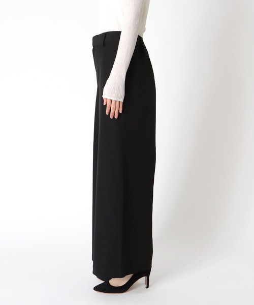 Cepica（セピカ）の「ハーフプリーツパンツ（スラックス・レディース・ブラック・FREE）」の13枚目の写真
