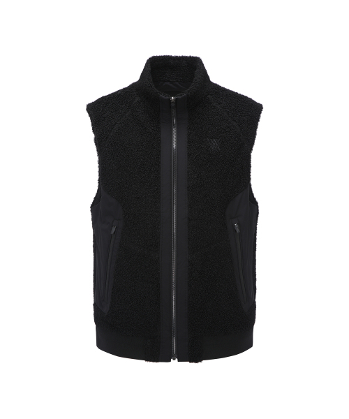 M INCISION FLEECE VT_BK（ベスト）｜ANEW GOLF（アニューゴルフ）の
