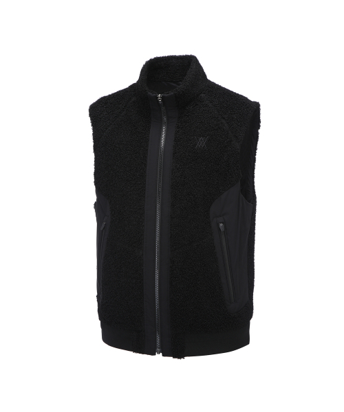 M INCISION FLEECE VT_BK（ベスト）｜ANEW GOLF（アニューゴルフ）の