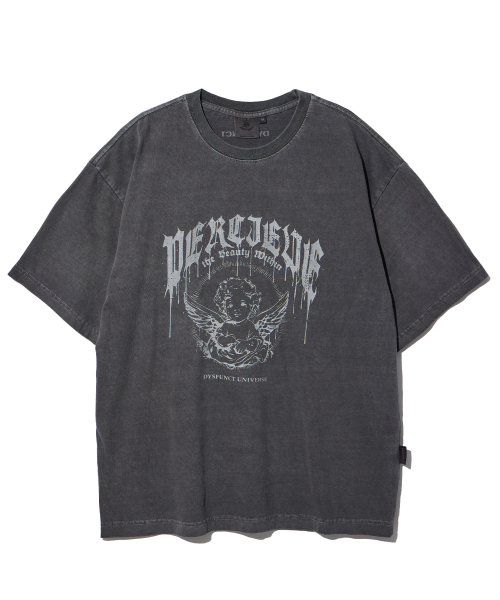 DYSFUNCT(ディスファンクト)の「ANGELIC PIGMENT T-SHIRT (CHARCOAL)(Tシャツ/カットソー・レディース・その他・SMALL/X-LARGE/LARGE/MEDIUM)」の2枚目の写真