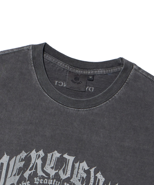 DYSFUNCT(ディスファンクト)の「ANGELIC PIGMENT T-SHIRT (CHARCOAL)(Tシャツ/カットソー・レディース・その他・SMALL/X-LARGE/LARGE/MEDIUM)」の5枚目の写真