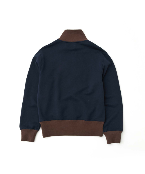 WMC(ダブリューエムシー)の「レタリングスウェットハーフジップ_NAVY(その他トップス・メンズ・ネイビー・MEDIUM/LARGE/X-LARGE)」の3枚目の写真