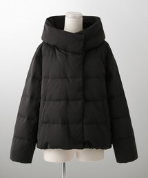 ショート丈 フード付き ダウン コート HUIT