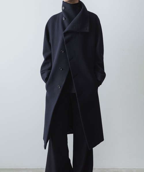 ato（アトウ）の「CLASSIC WOOL FLAIR PANTS（スラックス・メンズ・チャコールグレー/ブラック/ネイビー・44/46/48）」の4枚目の写真