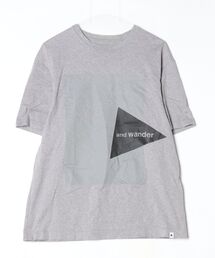 and wander（アンドワンダー）の「半袖Tシャツ（Tシャツ/カットソー）」