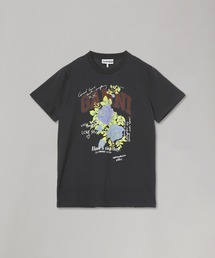 GANNI | GANNI Basic Cotton Jersey Rose T-shirt T4342(Tシャツ/カットソー)