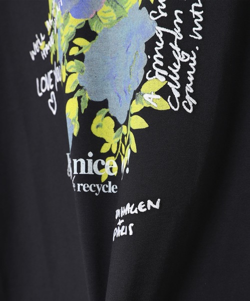 GANNI（ガニー）の「GANNI Basic Cotton Jersey Rose T-shirt T4342（Tシャツ/カットソー・レディース・グレー・X-SMALL）」の6枚目の写真