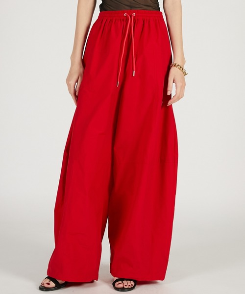 PRANK PROJECT（プランクプロジェクト）の「【2026Spring Pre-Order】ライトタフタトラックパンツ / Light Taffeta Track Pants（その他パンツ・レディース・ブラック/アイボリー/レッド・36/38）」の17枚目の写真